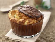 Goat's cheese and souffle — Stock Photo