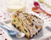 Gâteau aux fruits au yaourt — Photo de stock