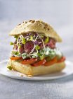 Hamburger biologico di verdure — Foto stock