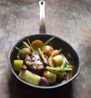 Spring vegetable stew — Stock Photo