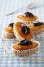 Cupcakes aux prunes douces — Photo de stock