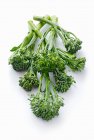 Fresh green asparagus isolated on white background — Stock Photo
