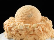 Pumpkin pie ice cream — Stock Photo