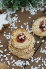 Biscuits de Noël allemands aux pointes de sucre — Photo de stock