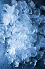 Ice crystals on the beach — Stock Photo