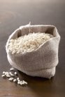 Ризотто рис в маленьком мешке — стоковое фото