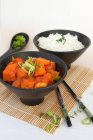 Thai Red Butternut Curry with Jasmine Rice — Stock Photo