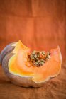 Una fetta di zucca Moscato — Foto stock