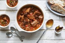 Beef Stew with Prunes — Stock Photo