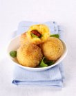 Arancini di Riso (deep fried rice balls, Italy) — Stock Photo