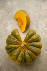 Zucca verde e gialla — Foto stock