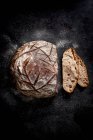 Freshly baked rye sourdough bread — Stock Photo