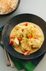 Un simple curry de poisson doux — Photo de stock