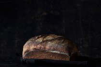 Freshly baked sourdough loaf — Stock Photo