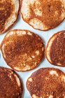 Gluten-free pancakes top view — Fotografia de Stock
