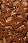 Крупним планом знімок смачного арахісового масла та шоколадних відкладень — стокове фото