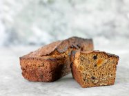 Close-up shot of delicious Fruit loaf — Stock Photo