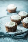 Gluten-free rice and carrot muffins — Stock Photo