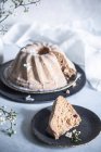 Vegan and glutenfree yeast cake babka — Stock Photo