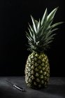 Nahaufnahme von köstlicher ganzer Ananas — Stockfoto