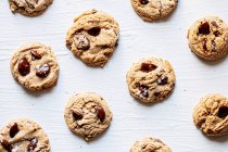Nahaufnahme von leckeren Chocolate Chip Cookies — Stockfoto