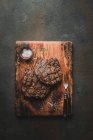 Carne a la parrilla filete costilla - foto de stock