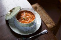 Паппа Аль Помодоро томатный суп, Тоскана — стоковое фото