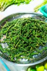 Close-up shot of Fresh green peppercorns — Stock Photo
