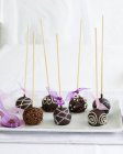 Schokoladenkuchen knallt Nahaufnahme — Stockfoto