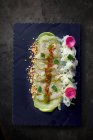 Ceviche com gilthead marinheiro — Fotografia de Stock
