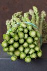 Fresh asparagus close-up view — Stock Photo