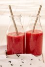 Beetroot smoothies for breakfast — Stock Photo