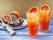 Gingembre ale orange sanguine — Photo de stock