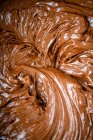 Шоколадный спираль фон. закрыть глаза на вкусную, здоровую пищу. — стоковое фото