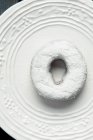 Loukoumades - Greek powdered doughnut — Stock Photo