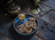 Riso indiano e lenticchie murukku — Foto stock