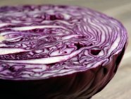An half red cabbage — Stock Photo