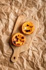 Pasteis de Nata - Tartas natillas portuguesas - foto de stock