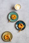 Pasteis de Nata - portugiesische Puddingtorten — Stockfoto