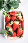 Fresh Strawberries close-up view — Stock Photo