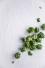 Brussels sprouts (top view) — Stock Photo
