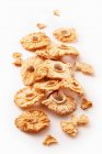 Dried pineapple rings close-up view — Stock Photo