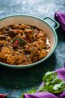 Kodi Kura - Andhra chicken curry — стокове фото