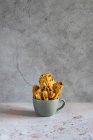Biscoitos de amêndoa e laranja — Fotografia de Stock