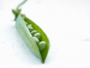 Fresh pea close-up view — Stock Photo