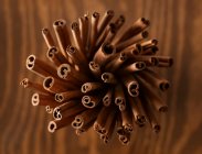 Bundle of cinnamon sticks — Stock Photo