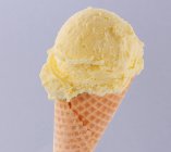 Cône de crème glacée cornique — Photo de stock