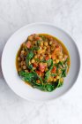 Chickpea and butternut squash curry — Stock Photo