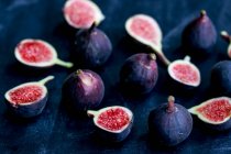 Baby Fresh Figs close-up view — Stock Photo
