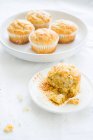 Gorgonzola muffins close-up view — Stock Photo